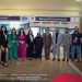 نوژدار و کارمەندێن نەخۆشخانا شریان یا تایبەت د پێشانگەها چاڤدێریا ساخلەمی ل زانینگەها ئەمریکی یا کوردستانی رۆژا ئێکێ